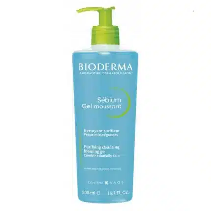 Bioderma Sebium Gel Moussant Purifying Cleansing Foaming Gel 500ml