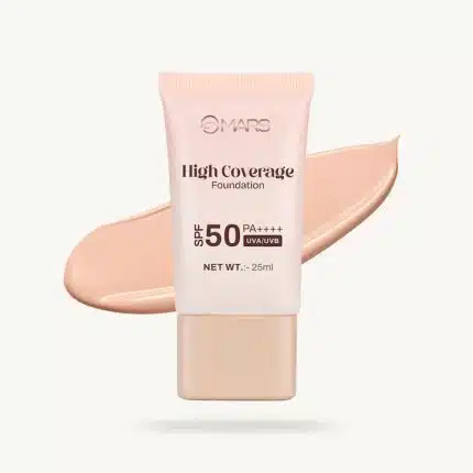 MARS High Coverage Foundation Soft Beige 02 SPF 50 PA++++ 25 ml