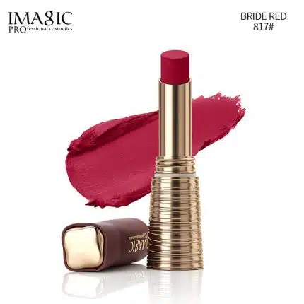 Imagic Waterproof Matte Long Lasting Lipstick 817 Bride Red