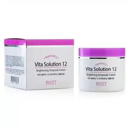 Jigott Vita Solution 12 Brightening Ampoule Cream - 100ml