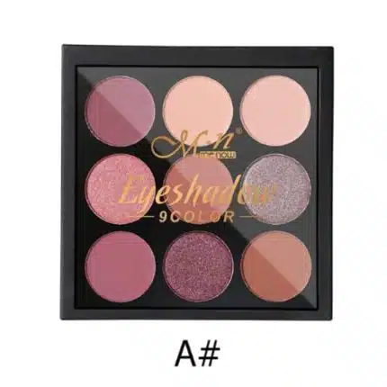 Menow Eyeshadow Palette 9 Color - A