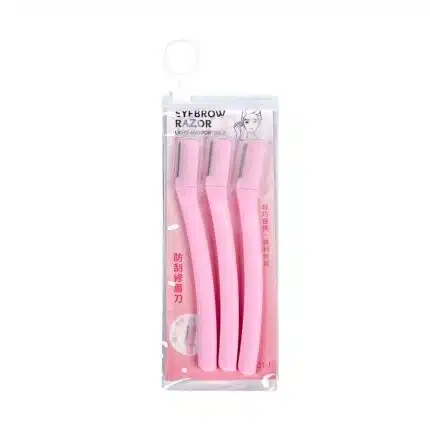 Lmltop Eyebrow Razor 3 Pcs - Pink