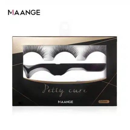 Maange False Eyelashes 3 Pairs 3d Mink Lashes Extension