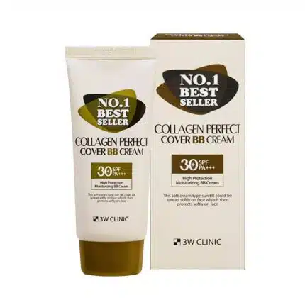 3W Clinic Collagen Perfect Cover BB Cream – 50ml
