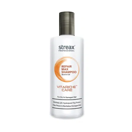 Streax Professional Vitariche Care Repair Max Shampoo - 300ml (India)