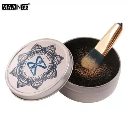 Maange Makeup Brush Cleaning Box - 1Pcs