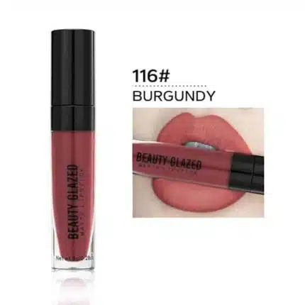 Beauty Glazed Matte Lipstick - Burgundy 116
