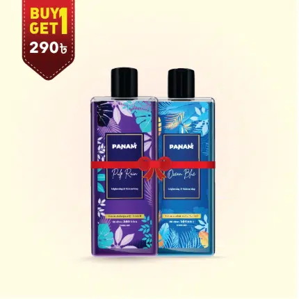 Panam Shower Gel (Pulp Rain And Ocean Blue) Buy 1 Get 1 Free