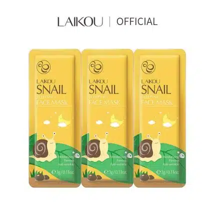 Laikou Snail Sleeping Mask 3gm - 3pcs