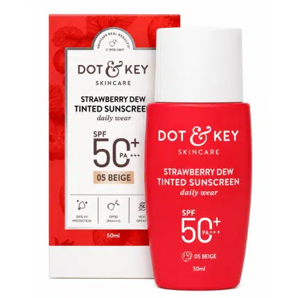 Dot and Key Strawberry Dew Tinted Sunscreen SPF 50+ PA++++ - 05 Beige
