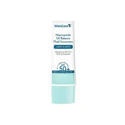 WishCare Niacinamide Oil Balance Fluid Sunscreen SPF 50 PA++++ 50g