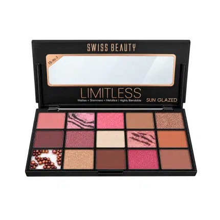 Swiss Beauty Limitless Eyeshadow Palette - Sun Glazed 02