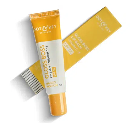 DOT & KEY Gloss Boss Lip Balm Vitamin C+E SPF 50+ - Mango Passion