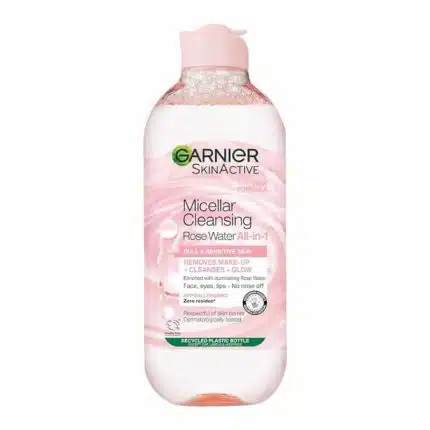 Garnier Skinactive Micellar Water With Rose Water All-in-1 - 400ml