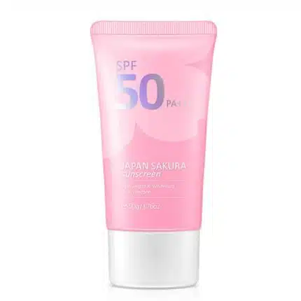 Laikou Japan Sakura Sunscreen Uv Spf50 Pa+++ Sunblock - 50g