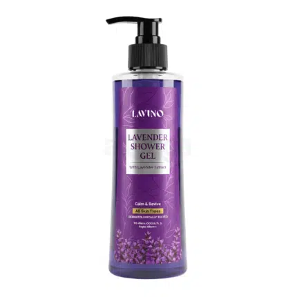 Lavino Lavender Shower Gel - with Lavender Extract - 330ml