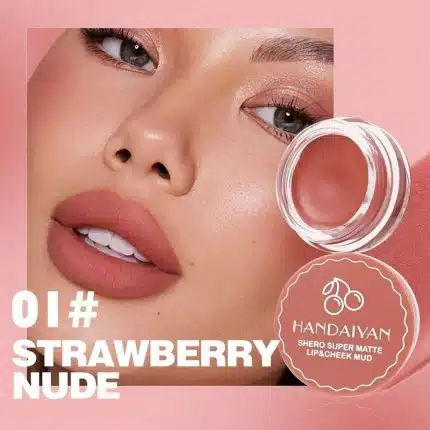 Handaiyan Matte Lip Cheek Mud 01