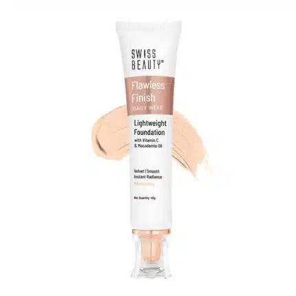 Swiss Beauty Daily Wear Lightweight Foundation Soft Ivory 02
