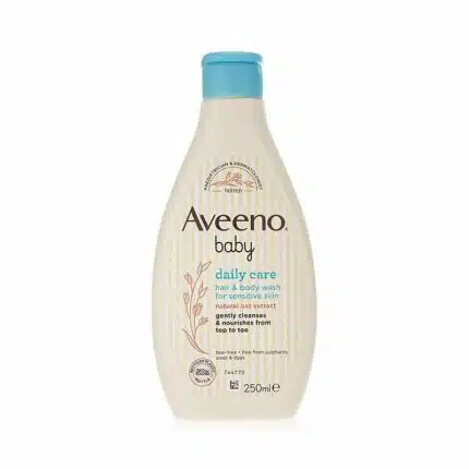 Aveeno Daily Care Baby Hair & Body Wash for sensitive skin - 250ml