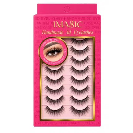 IMAGIC 10 Pair Handmade 3D Eyelashes #8