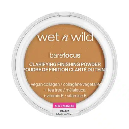Wet N Wild Bare Focus Clarifying Face Powder - Medium Tan