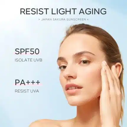 Laikou Sakura Sunscreen Spf 50 Pa+++ - 30gm