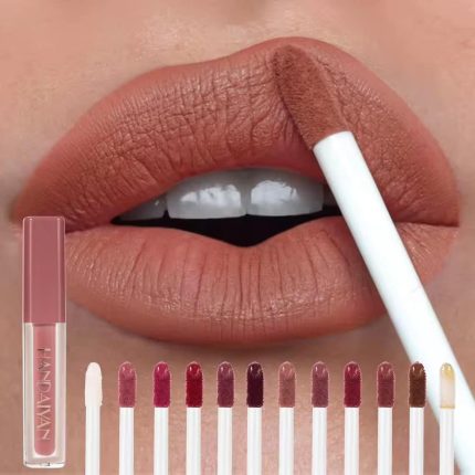 Handaiyan Matte Liquid Lipstick -12 Colors ( Non-sticky )