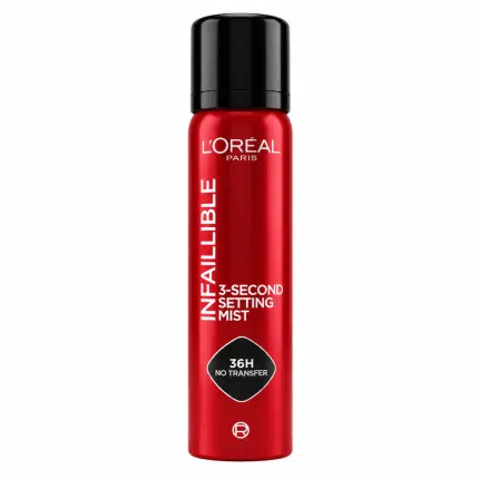 L\'Oréal Paris Infaillible 3 Second Setting Spray Mist 75ml
