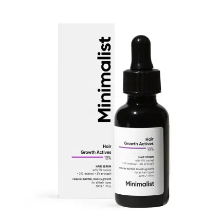 Minimalist Hair Growth Actives 18% Hair Serum-30ml