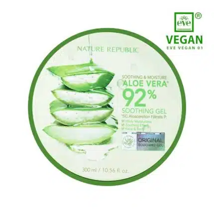 Nature Republic Aloe Vera Soothing Gel 92% Aloe Vera - 300ml