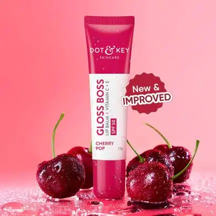 Dot & Key Lip Balm Cherry Pop Vitamin C + E SPF 30 12gm