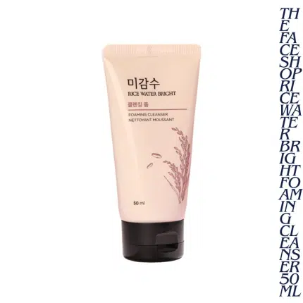 The Face Shop Rice Water Bright Foaming Cleanser 50ml