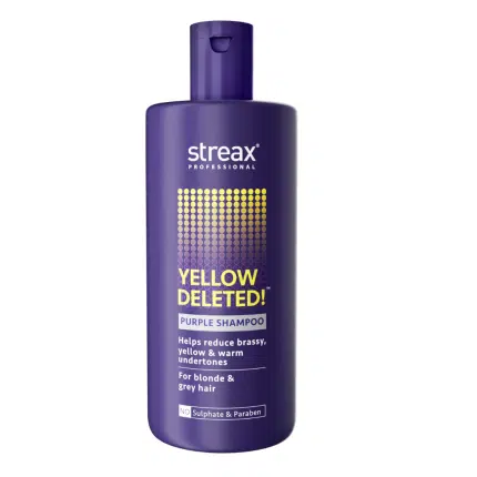 Streax Professional Yellow Deleted Purple Shampoo 300ml (BD)