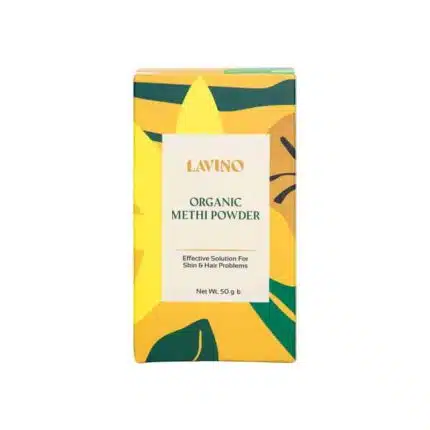 Lavino Organic Methi Powder - 50gm