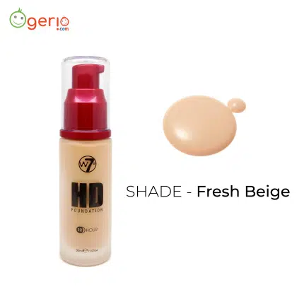 W7 HD Foundation 12 Hours - Fresh Beige
