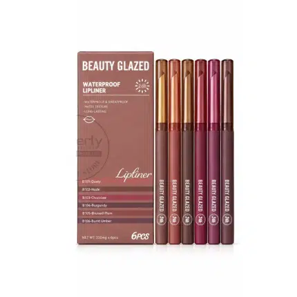 Beauty Glazed Waterproof Lipliner Set - B
