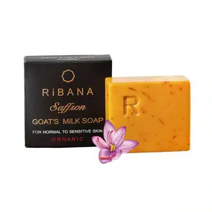 Ribana Saffron Goats Milk Soap - 110g