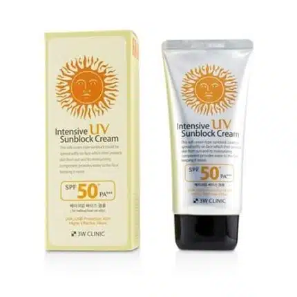 3W Clinic UV Sunblock Cream SPF 50+PA+++ - 70ml