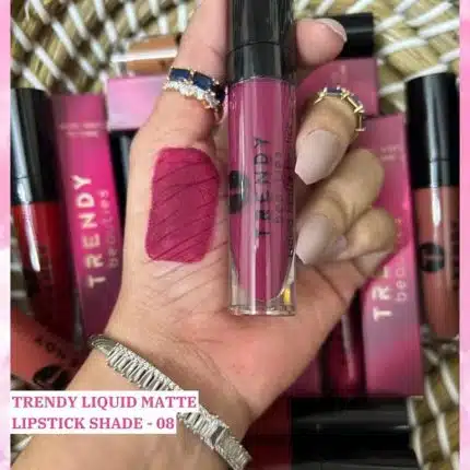 Trendy Beauties Liquid Matte Lipstick Waterproof 08