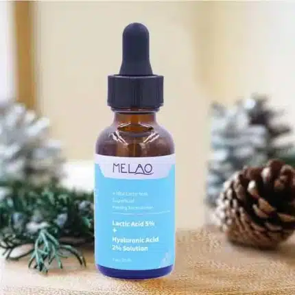 Melao Lactic Acid 5% + Hyaluronic Acid 2% Serum – 30 ml