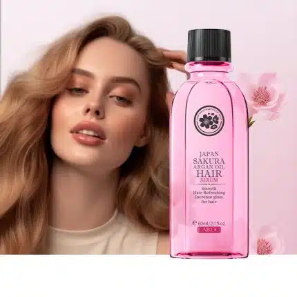 Laikou Japan Sakura Argan Hair Serum - 60ml