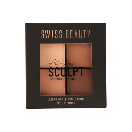 Swiss Beauty All-Day Sculpt Contour Palette - 02 The Defined Edit