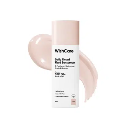 Wishcare Daily Tinted Fluid Sunscreen 50ml Shade L101