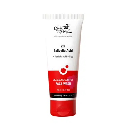 Chemist At Play Salicylic Acid Face Wash 2% for Acne & Oil Control- 100ml