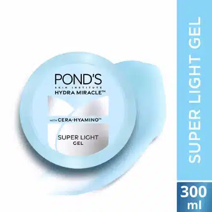 Ponds Super Light Gel Hydra Miracle with Cera-Hyamino 300ml (India)