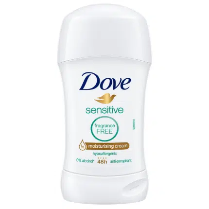Dove Sensitive Moisturising Cream Antiperspirant Stick - 40gm