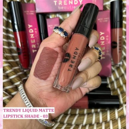 Trendy Beauties Liquid Matte Lipstick Waterproof 03