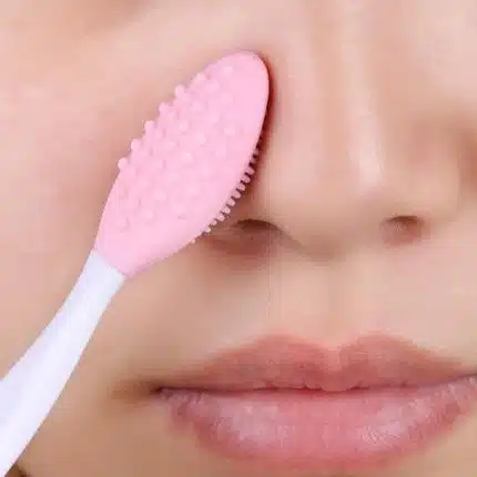 Laikou Blackhead Removal Silicone Nose Brush - Pink