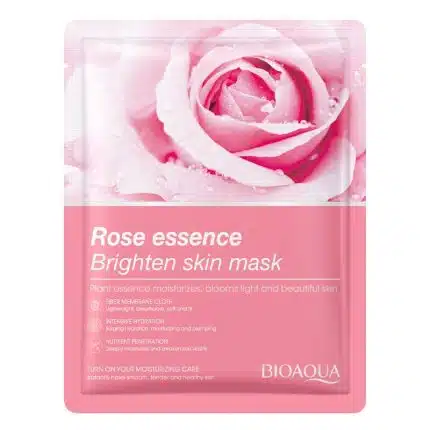 Bioaqua Rose Essence Brighten Skin Sheet Mask – 25g