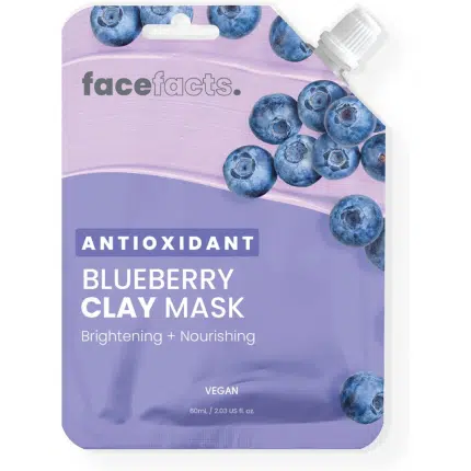 Face Facts Antioxidant Blueberry Clay Mask 60ml